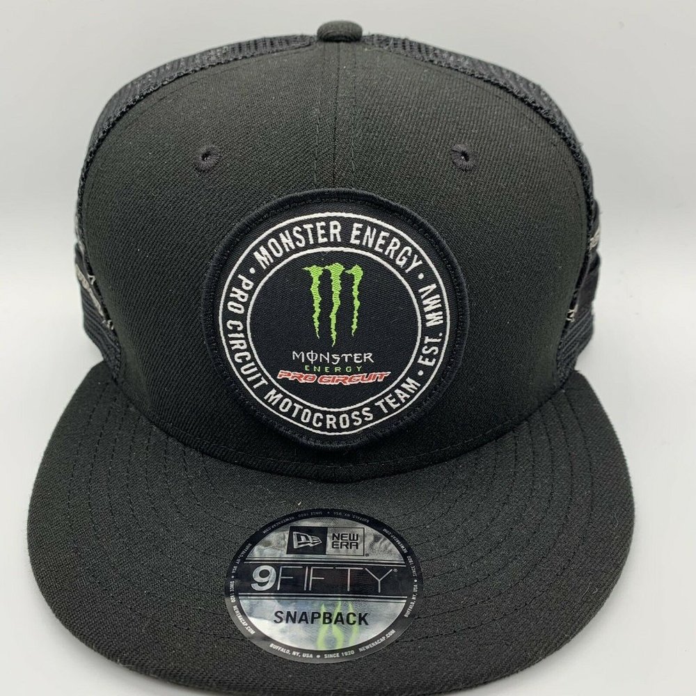 Monster Energy Pro Circuit Kawasaki 9Fifty New Era Trucker Hat‎ Snapback